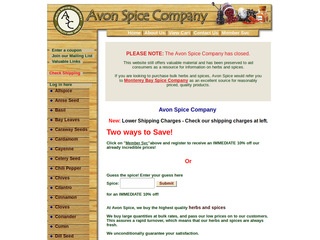 Avon Spice Comp