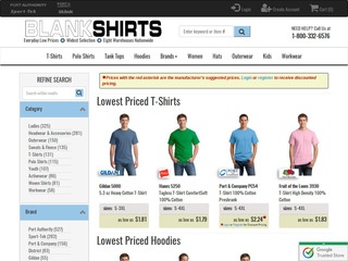 Blank Shirts