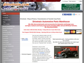 Drivetrain Spec