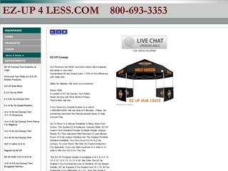 E-Z Up 4 Less