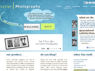 Letterphotograp