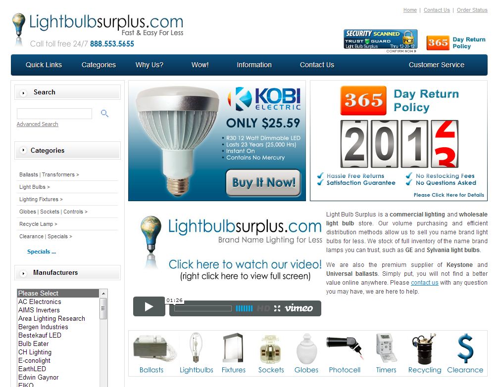 Lightbulbsurplu