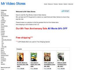 Mr Video Stores