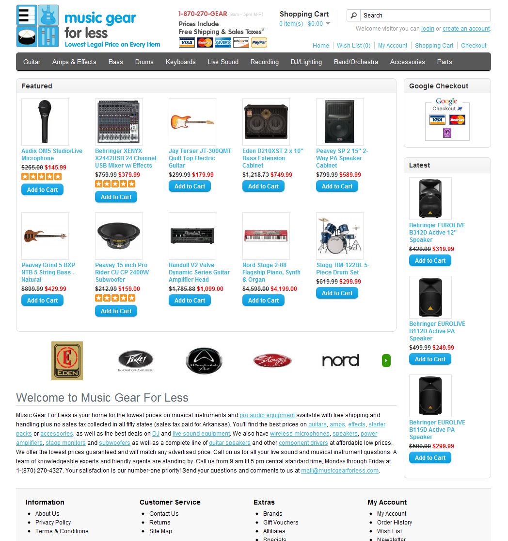 Music Gear For
