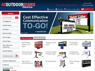 Outdoor Signs A