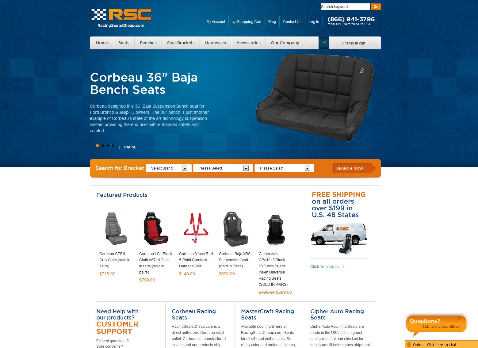 Racing Seats Ch