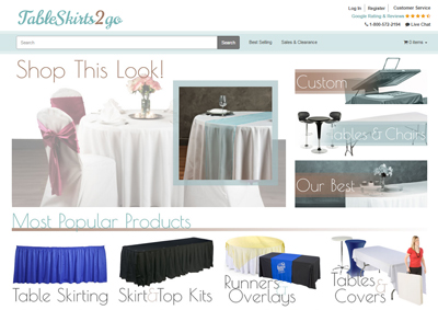 TableSkirts2Go.