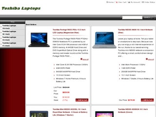 Toshiba Laptops