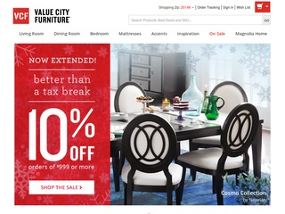 Value City Furniture Sale