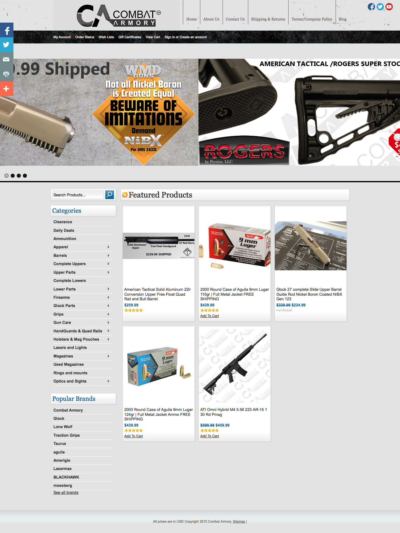 Combat Armory Rated 3/5 stars by 3 Consumers Consumer Reviews at ResellerRatings