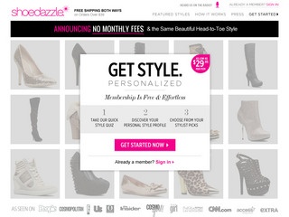 shoedazzle customer number