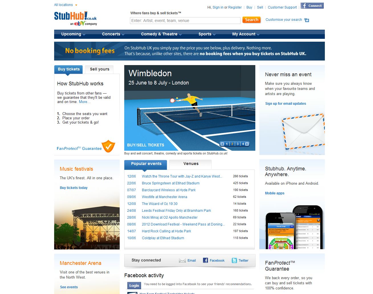 StubHub UK Reviews 22 Reviews of Stubhub.co.uk ResellerRatings