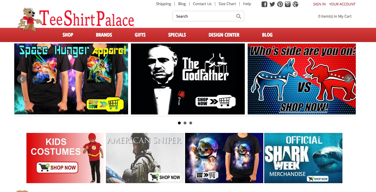 TeeShirtPalace Reviews 17 Reviews of ResellerRatings