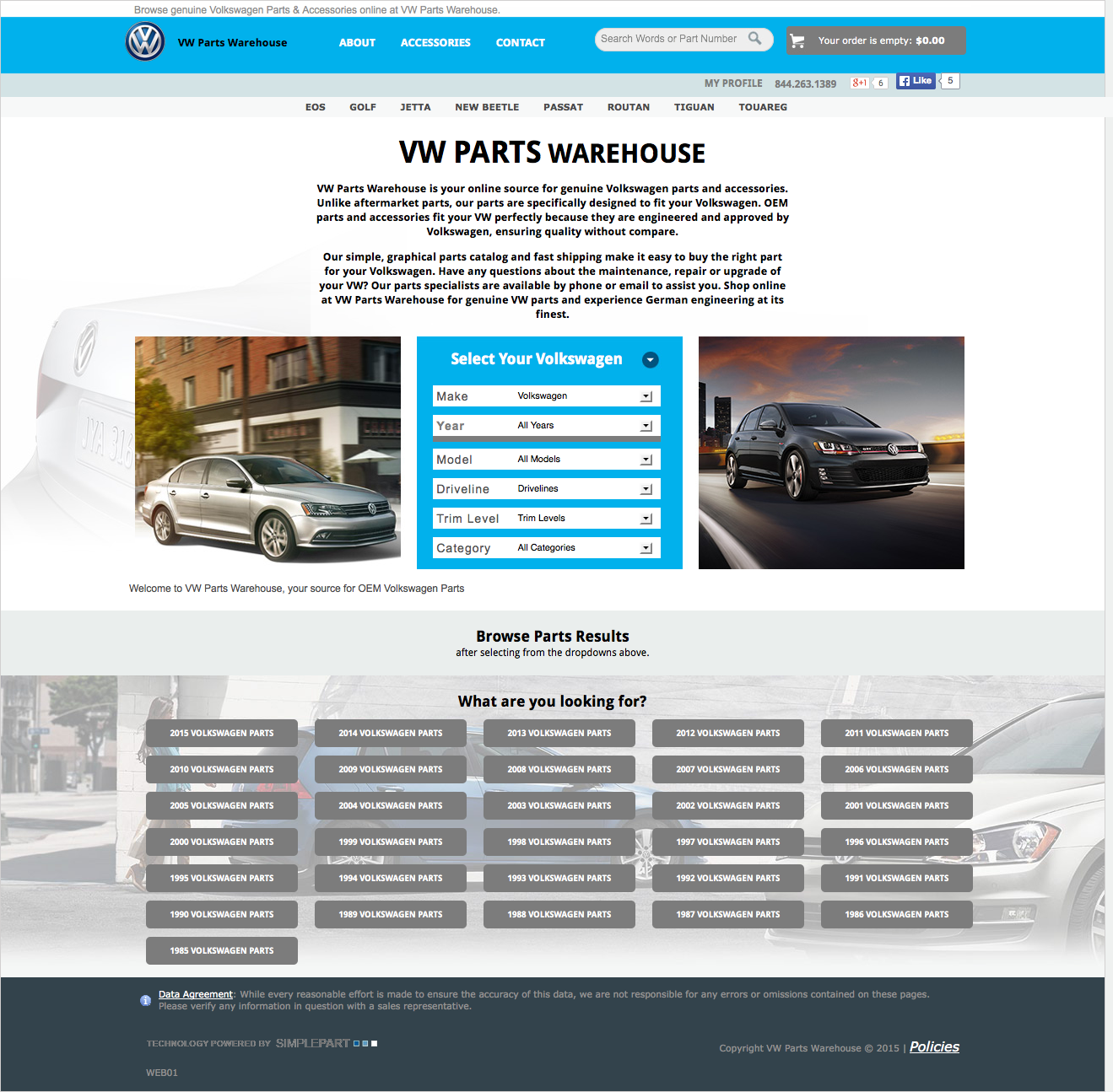 VW Parts Warehouse Reviews 438 Reviews of ResellerRatings